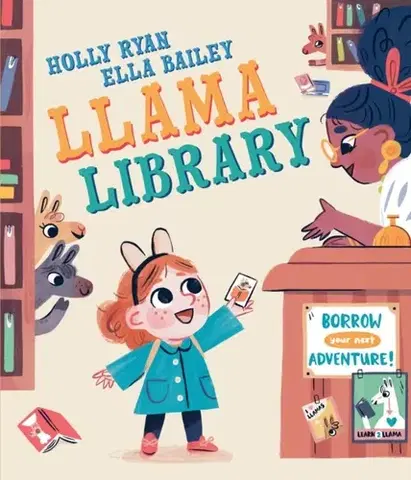 Leporelá, krabičky, puzzle knihy Llama Library - Holly Ryan