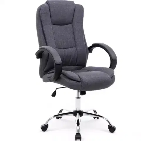 Otočné kreslá Kancelárske kreslo Relax 2 Tmavý Šedá