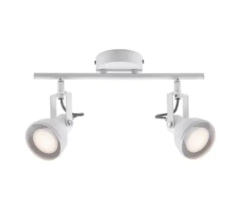 Svietidlá Nordlux - Bodové svietidlo ASLAK 2xGU10/35W/230V biela 45730101