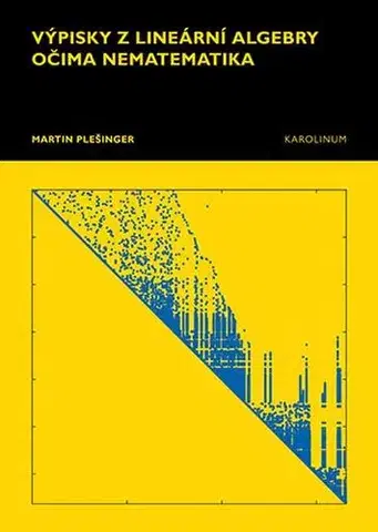 Matematika, logika Výpisky z lineární algebry očima nematematika - Martin Plešinger