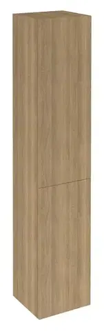 Kúpeľňový nábytok SAPHO - ESPACE skrinka 35x172x32cm, 2x dvierka, ľavá/pravá, dub cuneo ESC230-2525
