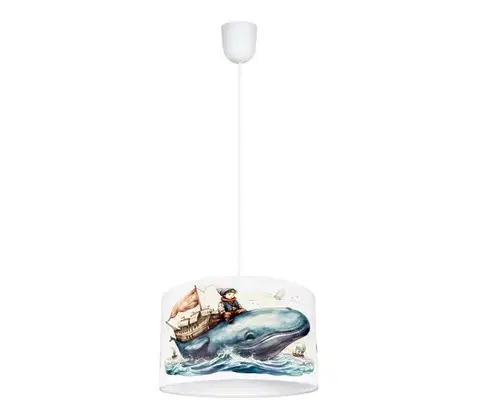 Svietidlá HEXE Detský luster OCEAN 1xE27/60W/230V 0920