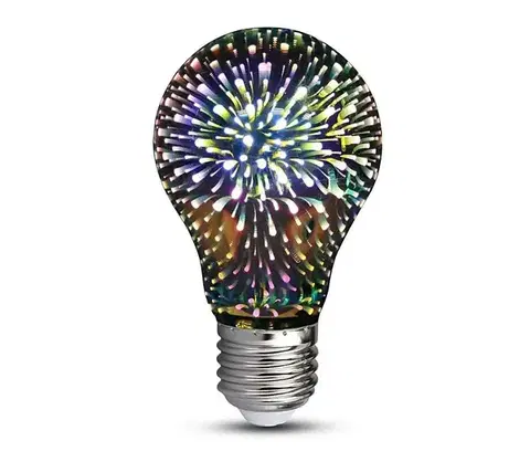 Žiarovky  LED 3D Dekoračná žiarovka FILAMENT A60 E27/3W/230V 3000K 212704