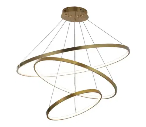 Svietidlá  LED Luster na lanku LEA LED/60W/230V 4000K pr. 80 cm zlatá 330031