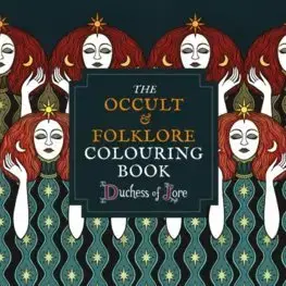 Maľovanky pre dospelých The Occult & Folklore Colouring Book - Duchess of Lore