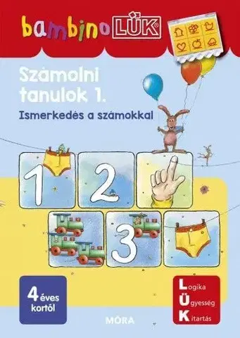Príprava do školy, pracovné zošity Számolni tanulok 1. - Ismerkedés a számokkal - Bambino Lük