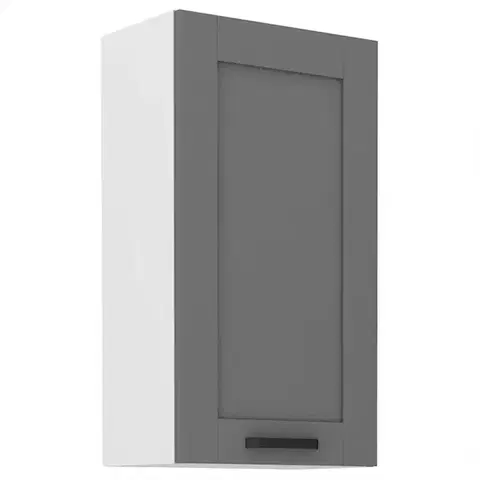 Kuchynské skrinky visiace Kuchynská skrinka Luna dustgrey/biela 50G-90 1F