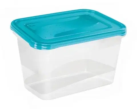 Dózy na potraviny Kinekus Dóza plastová obdĺžnik FREDO FRESH sada 2x2L , do mrazničky