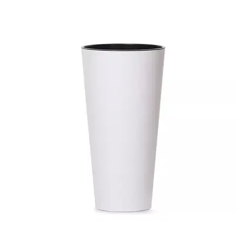 Kvetináče a truhlíky NABBI DTUS150 plastový kvetináč 15 cm biela