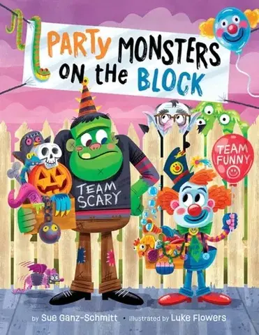 Leporelá, krabičky, puzzle knihy Party Monsters on the Block - Sue Ganz-Schmitt