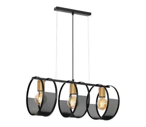 Svietidlá  Luster na lanku SINER 3xE27/60W/230V 0697