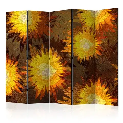 Paravány Paraván Sunflower dance Dekorhome