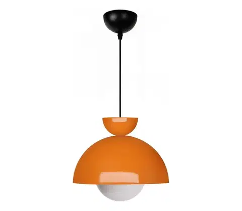 Svietidlá  Závesný luster SALVA 1xE27/15W/230V oranžový 780SGN4651