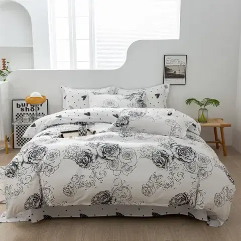 Posteľná bielizeň z mikrovlákna Posteľná bielizeň z mikrovlákna ALBS-7395 160x200 Lasher