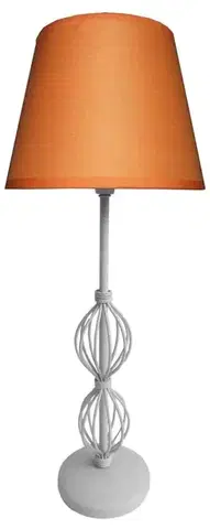 Stolové lampy Rozeta E14 Ab. Stolová lampa. Oranžová