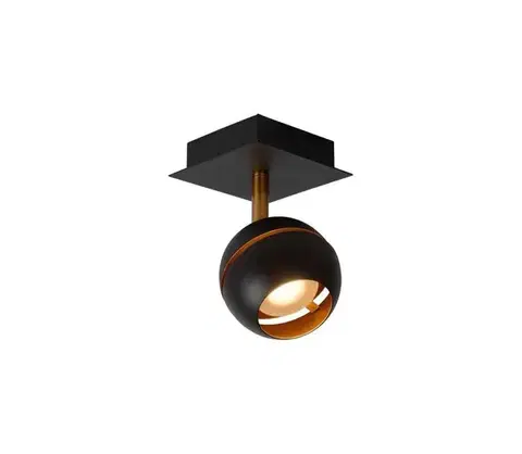 Svietidlá Lucide 77975/05/30 - LED bodové svietidlo BINARI LED/5W/230V čierne 77975/05/30