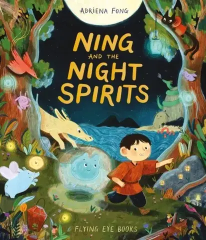 Leporelá, krabičky, puzzle knihy Ning and the Night Spirits - Adriena Fong