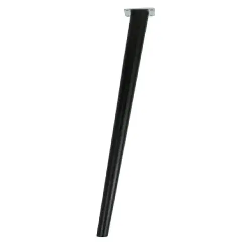 Vybavenie skríň Buková noha čierna 600 mm