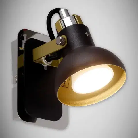 Moderné lampy do obývačky Bodové nástenné  svietidlo Mario GU10 1D  LS1