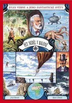 Komiksy Pět neděl v baloně - Josef Blažek,Karel Zeman