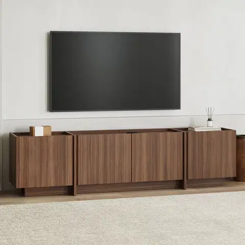 TV stolíky WON široký TV stolík, orech Milano