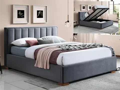 Postele Posteľ MARANI VELVET 160 Signal