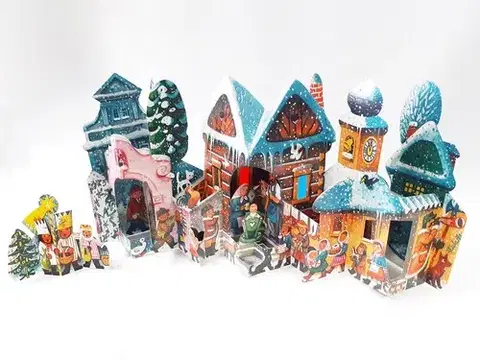 3D, magnetické, priestorové knihy betlém Pokoj lidem dobré vůle - Vojtěch Kubašta