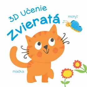 3D, magnetické, priestorové knihy 3D Učenie Zvieratá