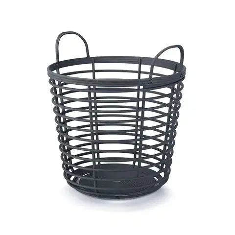 Úložné boxy NABBI IKPIR430 plastový univerzálny kôš s úchytkami 43 cm antracit