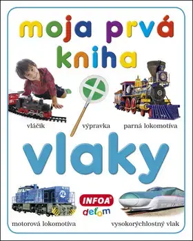 Leporelá, krabičky, puzzle knihy Moja prvá kniha - Vlaky