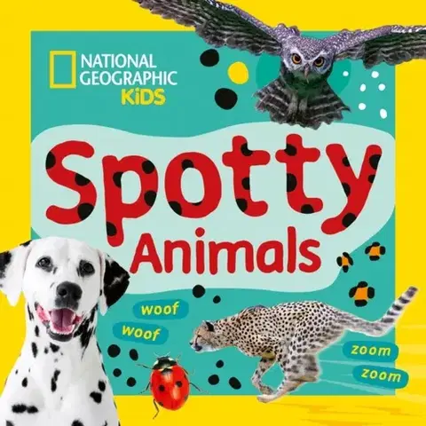 Leporelá, krabičky, puzzle knihy Spotty Animals - Geographic Kids