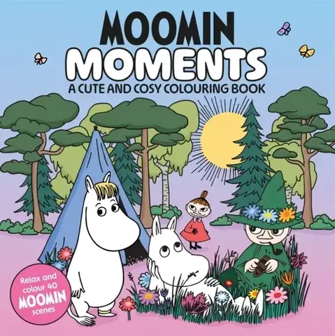 Nalepovačky, vystrihovačky, skladačky Moomin Moments - Macmillan Children's Books