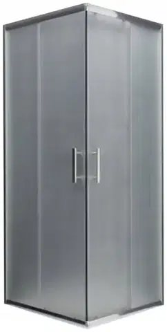 Sprchovacie kúty MEXEN - Rio sprchovací kút štvorec 80x80, mráz, chróm 860-080-080-01-30