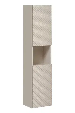 Skrinky do kúpeľne ArtCom Vysoká skrinka do kúpeľne VIVA Cashmere 80-03-2D