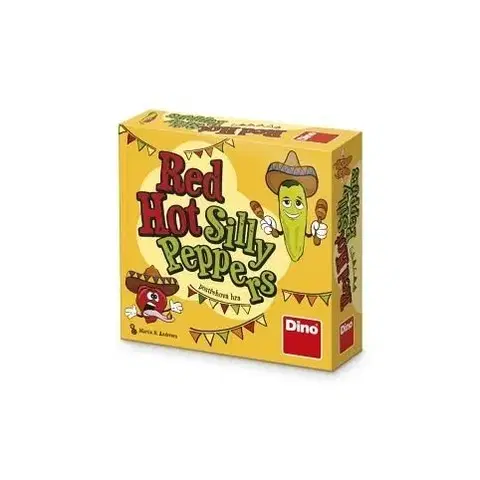 Cestovné hry Dino Toys Cestovná hra Red Hot Silly Peppers Dino