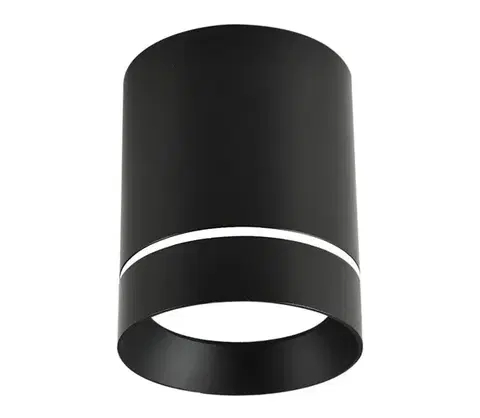 Svietidlá  Bodové svietidlo TUBA 1xGU10/15W/230V čierna 2282787