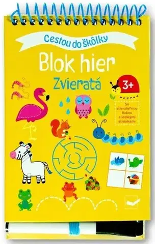 Pre deti a mládež - ostatné Cestou do škôlky: Blok hier Zvieratá 3+