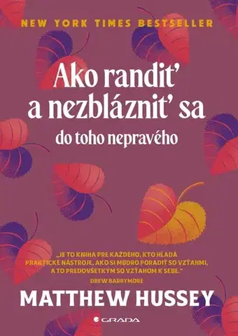 Motivačná literatúra - ostatné Ako randiť a nezblázniť sa do toho nepravého - Matthew Hussey,Zuzana Šajbanová