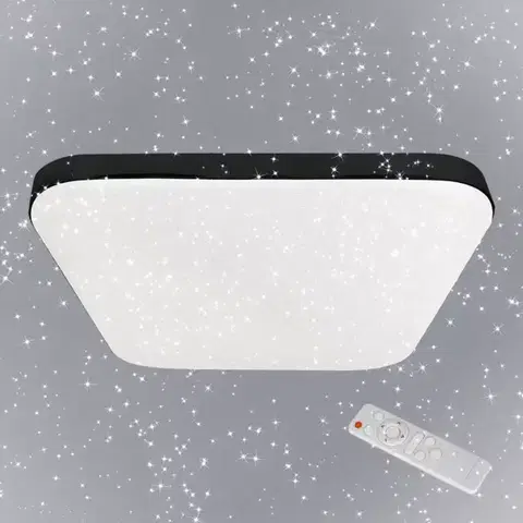 Moderné lampy do obývačky Stropnica Granada Black EK77857 65W KW SKY+ PILOT PL1