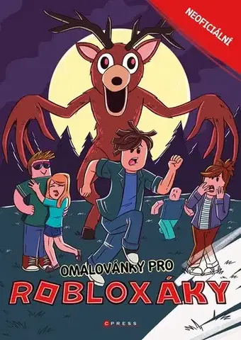 Pre deti a mládež - ostatné Omalovánky pro Robloxáky - Pavla Filip Navrátilová