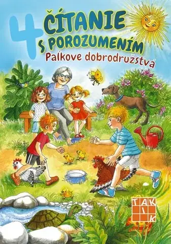 Príprava do školy, pracovné zošity Čítanie s porozumením 4 - Paľkove dobrodružstvá PZ - Libuša Bednáriková