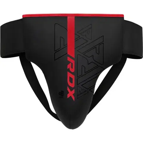 Bojové športy RDX Suspenzor F6 Kara Red  LL