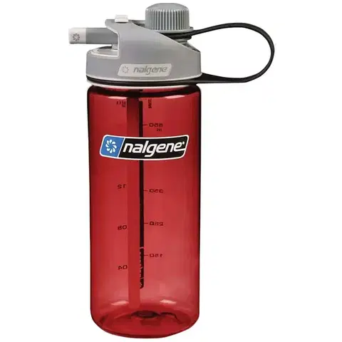 Fľaše na pitie NALGENE MultiDrink Sustain 600 ml Red