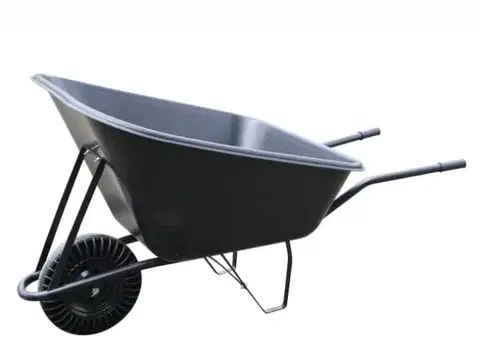 Záhradné lampy J.A.D. Tools 3712 Záhradný Fúrik 210 l plná guma plastová korba