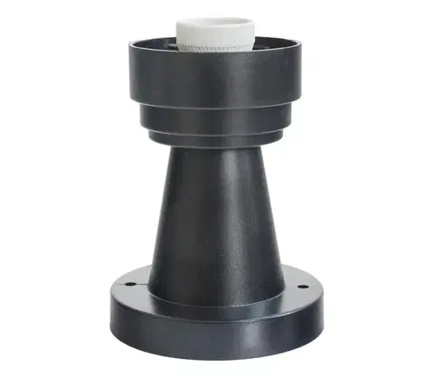 Lampy BRILAGI - Vonkajšia noha lampy HARBOR 1xE27/40W/230V 20 cm IP33 čierna BRZGDS-S1/CR