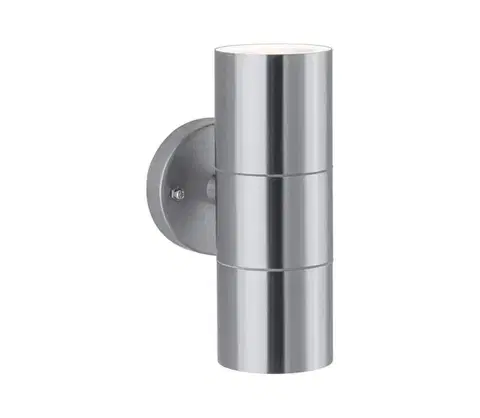 Svietidlá Paulmann 94331 - 2xGU10/10W IP44 Vonkajšie nástenné svietidlo FLAME 230V 94331