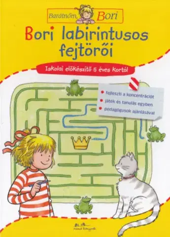 Pre deti a mládež - ostatné Bori labirintusos fejtörői - Barátnőm, Bori