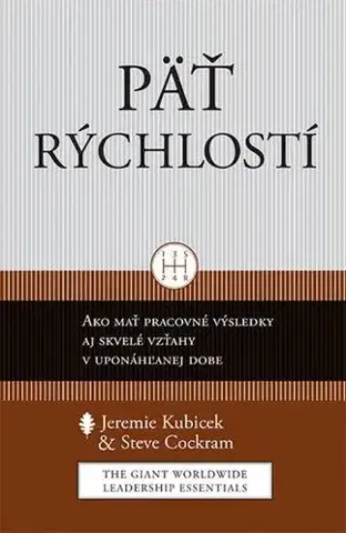 Biznis a kariéra Päť rýchlostí - Steve Cockram,Jeremie Kubicek