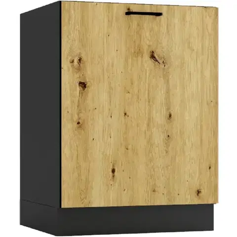 Kuchynské skrinky stojace Kuchynská skrinka Anika D60ZL P/L artisan/grafit