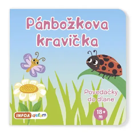 Leporelá, krabičky, puzzle knihy Pánbožkova kravička - Povedačky do dlane